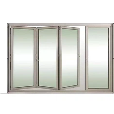Spor aluminium bifold dør